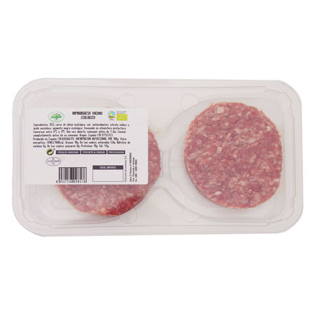 Hamburguesa vacuno eco Encinar pack 2 uds 240g