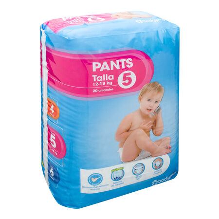 Pants Bodyplus 20 uds talla 5