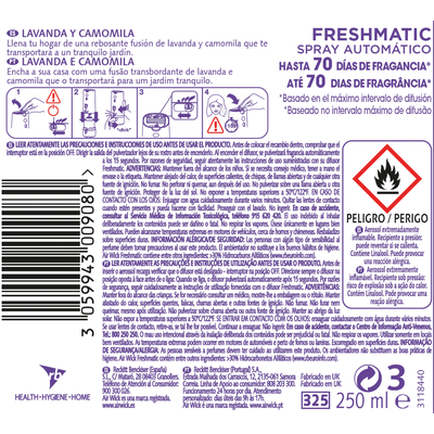 Ambientador Air Wick Freshmatic Recambio Lavanda y Camomilla