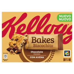 Bizcochito chocolate con avena All-bran Kelloggs 180g