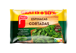 Espinacas cortadas Findus 400g