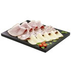 LOTE: 250 Gr de jamón cocido + 250 Gr pavo trufado + 250 Gr queso barra