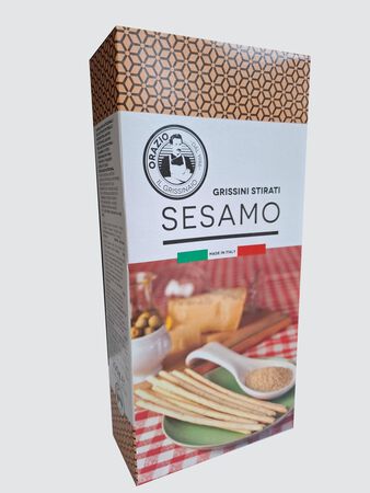 Grissini con sésamo hecho en Italia Orazio 200g