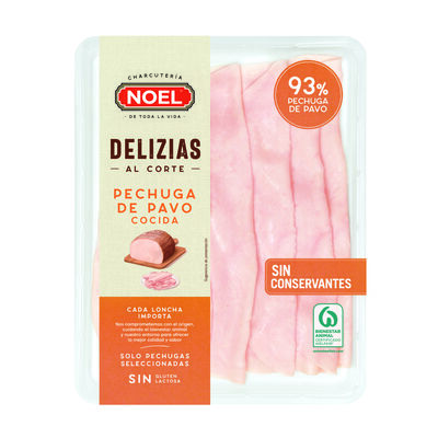 Pechuga de pavo Delizias Noel 120g