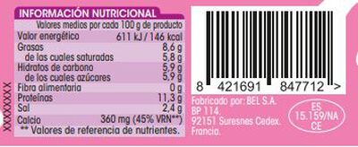 Queso fundido light en porciones Alipende 16 uds