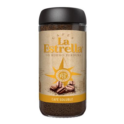 Café soluble natural La Estrella 190g