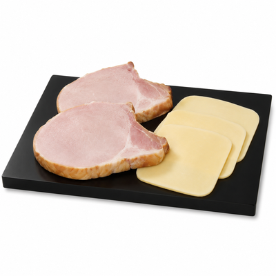 Lote: 500gr Chuleta sajonia y 250gr queso gouda