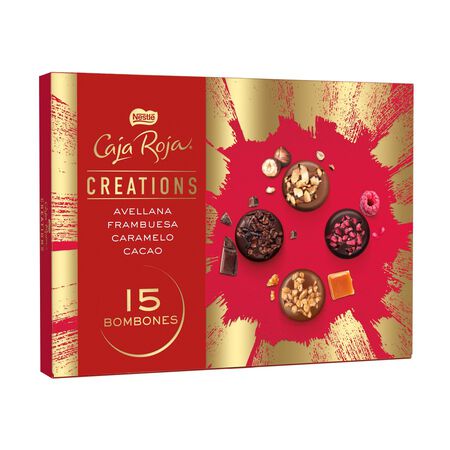 Bombones creations Caja Roja Nestlé 186g