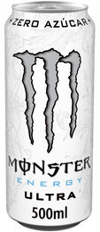 Bebida energética Ultra Red MONSTER, lata 50 cl