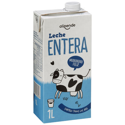 Leche entera Alipende 1L