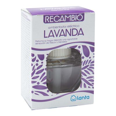 Ambientador el&eacute;ctrico Lanta recambio lavanda