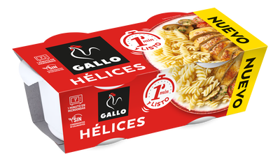 H&eacute;lices cl&aacute;sicas Gallo pack 2
