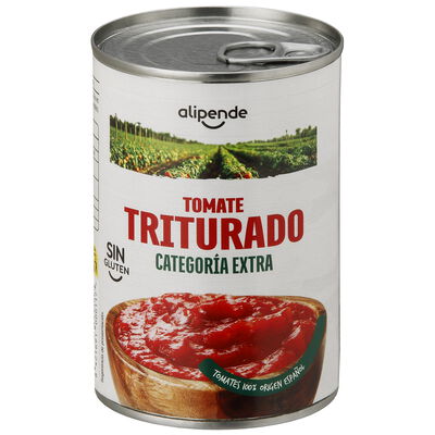 Tomate triturado categoría extra sin gluten Alipende 400g