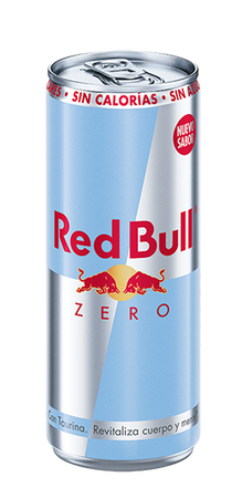 Bebida energ&eacute;tica zero Red Bull 25cl