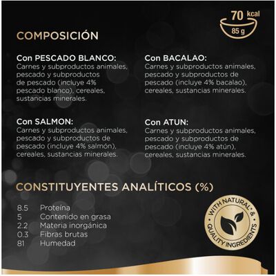 Sheba Selezione Comida H&uacute;meda para Gatos Selecci&oacute;n Pescados en Salsa Multipack 4x85g