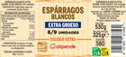 Esparragos blancos muy grueso Alipende 325g (6/9 piezas)