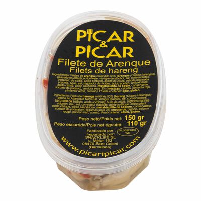 Filete de arenque al natura Picar&Picar 110g