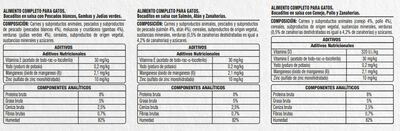 Comida h&uacute;meda gato bocaditos Meque verduras pack 4