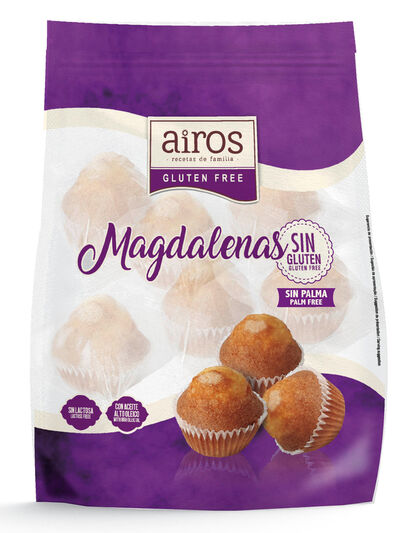 Magdalena Airos 210g sin gluten