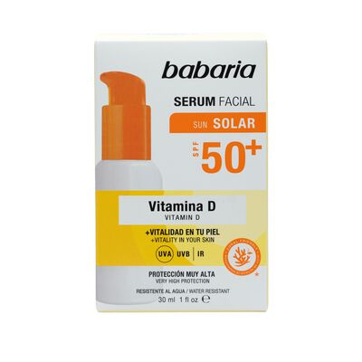 Sérum Solar Facial Vitamina D F-50 30ml Babaria