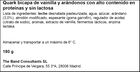 Quark protein Profeel Valio 175 gr vainilla y arandanos