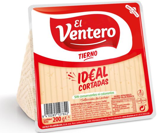 Queso de mezcla tierno El Ventero 200g