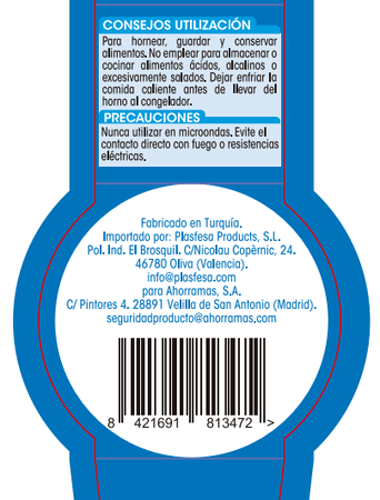 Flaneras de aluminio Lanta 12 uds