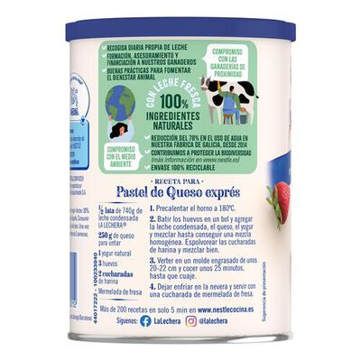Leche condensada La Lechera bote 740g