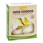 Huevo cocido Dovo 4 unidades pelado