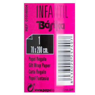 Papel de regalo infantil rollo 70x200cm