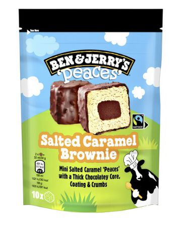 BEN&JERRY'S Peaces 10u Salted caramel Brownie