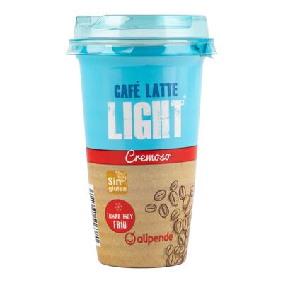 Bebida láctea de café con leche light Alipende 240ml