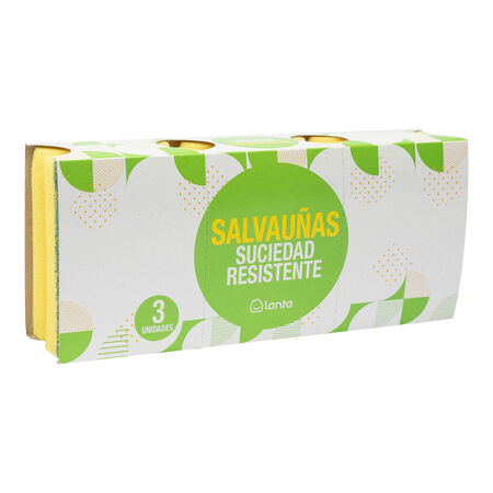 Estropajo salvauñas Lanta 3 uds