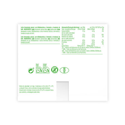 K&eacute;fir Activia natural 4x125g