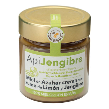 Miel de azahar en crema Apiterapia 300g