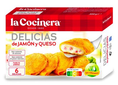 Delicia Jam&oacute;n y Queso Cocinera 300g