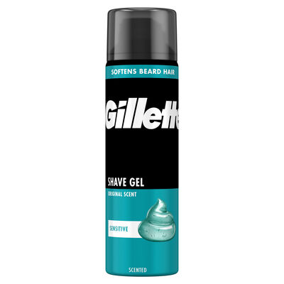Gel afeitado Gillette 200 ml Sensitive