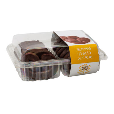 Palmeritas Virgen del Brezo 300g hojaldre cacao