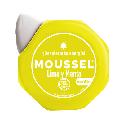 Gel de ducha Moussel 650 ml Lima y menta