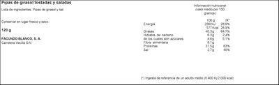 Pipas Facundo 120g supremas