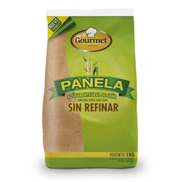 Panela sin refinar Gourmet Latino 1 kg.
