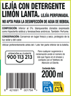 Lej&iacute;a Lanta 2L densa con aroma a lim&oacute;n