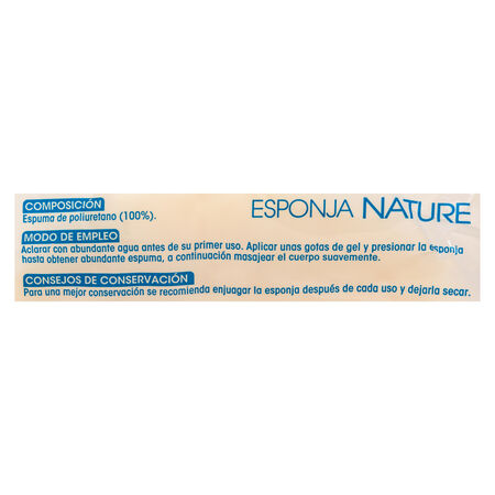 Esponja Bodyplus nature