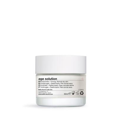 Crema d&iacute;a con pro retinol y glicop&eacute;ptidos de soja para piel normal o seca Bella Aurora 50ml