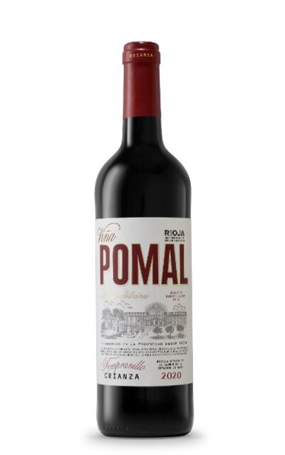 Vino tinto DO Rioja crianza Vi&ntilde;a Pomal 75cl