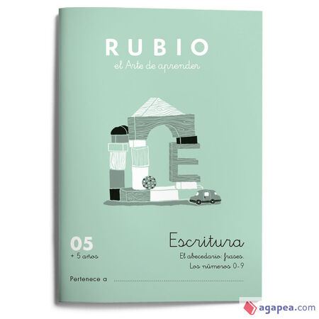 Cuaderno Escritura Rubio Nº05