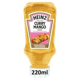 Salsa con curry y mango Heinz 220ml