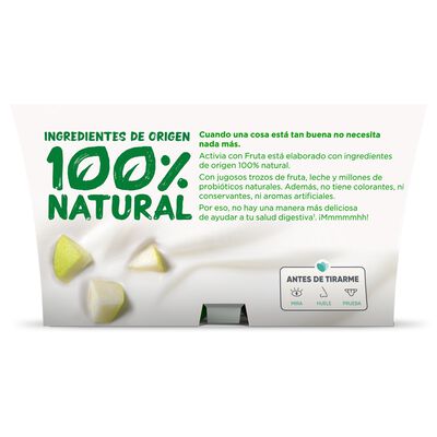 B&iacute;fidus Activia pack 4 pera