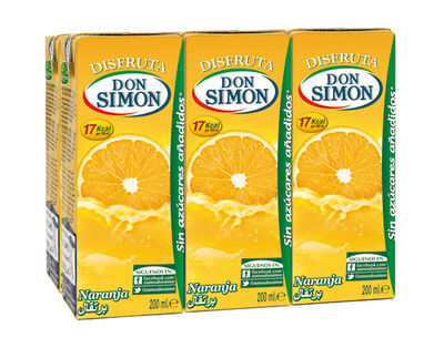 Néctar de naranja Disfruta pack 6
