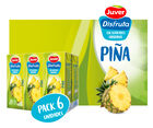 Zumo de piña sin azúcar Disfruta Juver pack 6